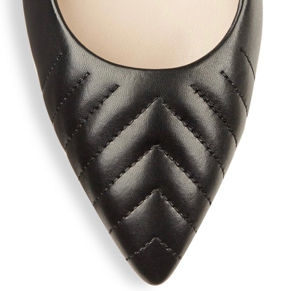 NWT Karl Lagerfeld Roulle Leather Toe-Point Pumps - Picture 3 of 6